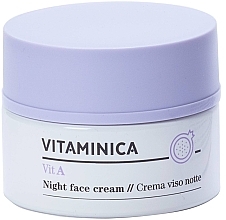 GIFT! Night Face Cream - Bioearth Vitaminica Vit A Night Face Cream (sample) — photo N1