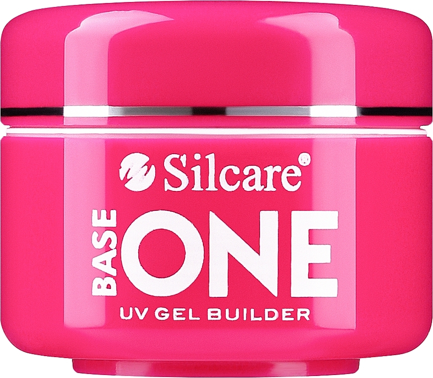 GIFT! Nail Extension Gel - Silcare Base One Thick Clear — photo N1