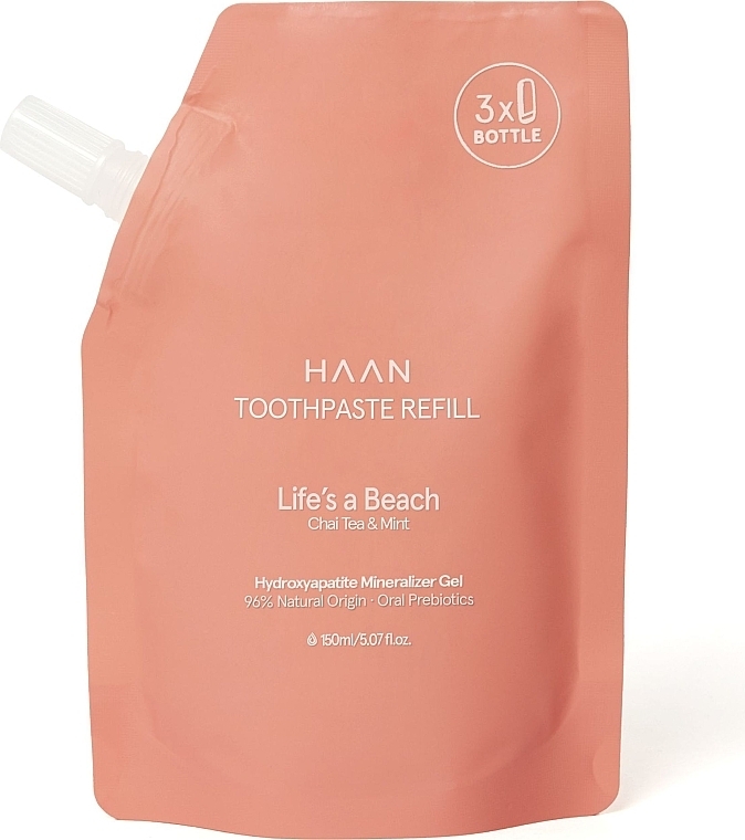 Tea & Mint Toothpaste - HAAN Life's A Beach Chai Tea & Mint Refill (refill)  — photo N1