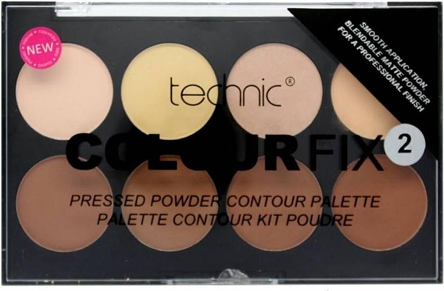 Contour Palette - Technic Cosmetics Color Fix 2 Pressed Powder Contour Palette — photo N1