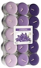 Lavender Tealight Set - Bispol Lavender Scented Candles — photo N1