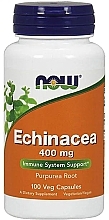 Echinacea Capsules, 400mg - Now Foods Echinacea Purpurea — photo N1