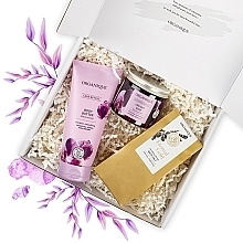 Fragrances, Perfumes, Cosmetics Gift Set "Evening Relaxation" - Organique (b/batter/200ml + bath/salt/200g + b/foam/200ml)