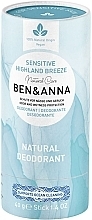 Fragrances, Perfumes, Cosmetics Highland Breeze Deodorant - Ben&Anna Natural Deodorant Sensitive Highland Breeze