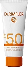 Fragrances, Perfumes, Cosmetics Sunscreen Body Lotion - Dr. Rimpler Sun High Protection+ SPF 50