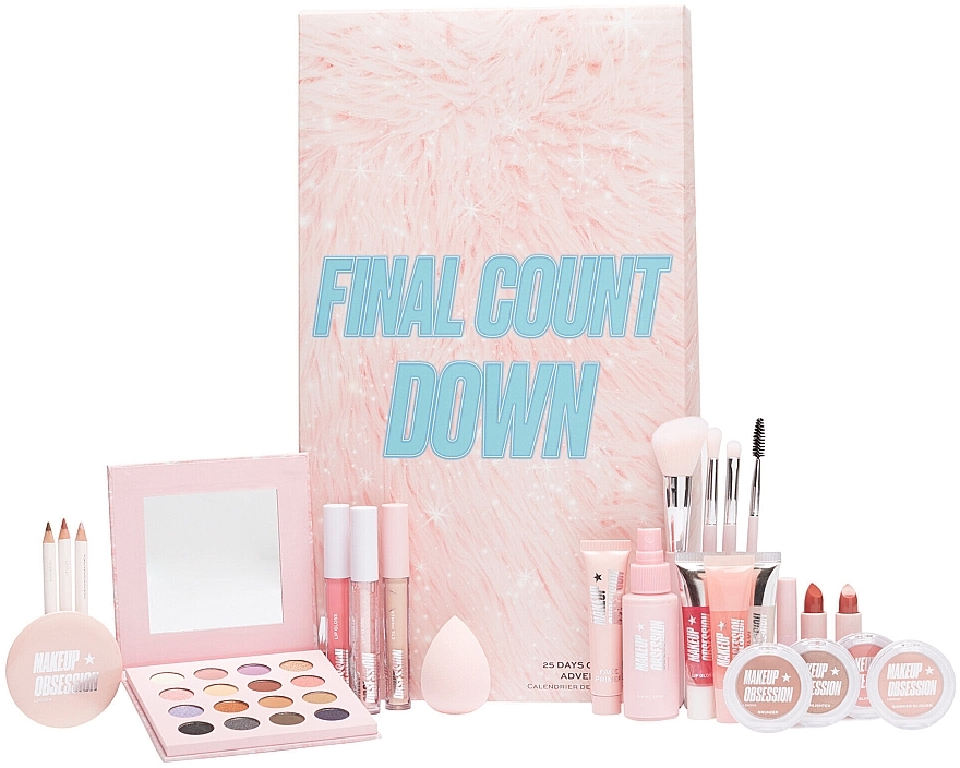 Gift Advent Calendar, 24 items - Makeup Obsession Final Count Down Advent Calendar — photo N1