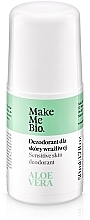 Fragrances, Perfumes, Cosmetics Natural Deodorant with Aloe Vera Extract - Make Me Bio Deo Natural Roll-on