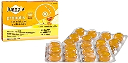 Fragrances, Perfumes, Cosmetics Throat Lozenges 'Propolis, Honey and Lemon' - Juanola Propolis Honey Lemon