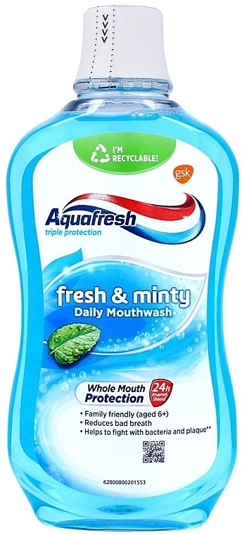 Mouthwash - Aquafresh Daily Mouthwash — photo N1