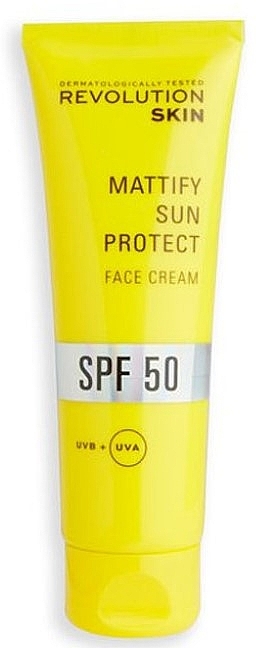 Mattifying Sunscreen - Revolution Skin SPF 50 Mattify Sun Protect Face Cream — photo N1