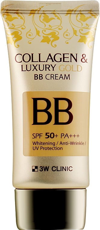 BB Cream - 3W Clinic Collagen & Luxury Gold BB Cream SPF50+/PA+++ — photo N1