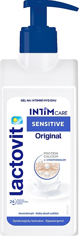 Intimate Hygiene Gel - Lactovit Original Sensitive — photo N1