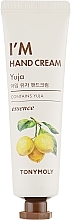 Fragrances, Perfumes, Cosmetics Hand Cream "Yuja" - Tony Moly I'm Hand Cream Yuja