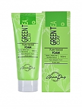 Fragrances, Perfumes, Cosmetics Green Clay Face Cleansing Foam - Grace Day Green Tea Clay Pure Facial Foam