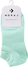 Fragrances, Perfumes, Cosmetics Women's Socks with Embroidery CSD240-075, green - Moraj