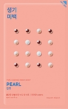 Fragrances, Perfumes, Cosmetics Brightening Sheet Mask "Pearl" - Holika Holika Pure Essence Mask Sheet Pearl