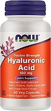 Fragrances, Perfumes, Cosmetics Hyaluronic Acid - Now Foods Hyaluronic Acid 100 mg