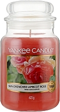 Candle in Glass Jar - Yankee Candle Sun-Drenched Apricot Rose — photo N3