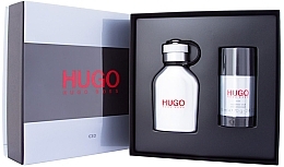 Fragrances, Perfumes, Cosmetics HUGO Iced - Set (edt/75ml + deo/stick/75ml)