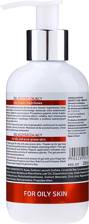 Oily Skin Gel - Jadwiga Gel — photo N2