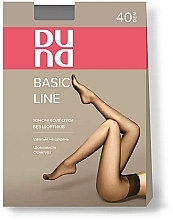 Tights "Basic Line" 1104, 40 Den, black - Duna — photo N9