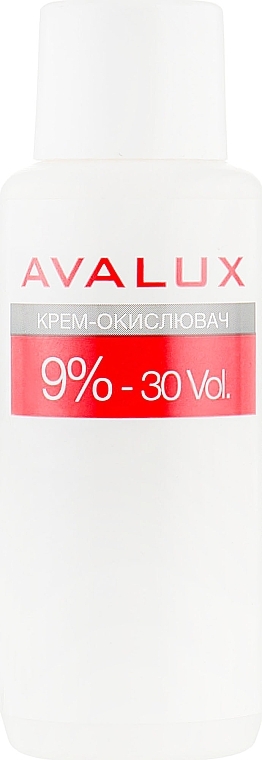 Kremowy utleniacz do wiosyw - Avalux 9% 30vol — photo N3