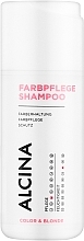 Weakened Hair Revitalizing Shampoo - Alcina Farbpflege Shampoo Color & Blonde — photo N4