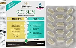Slimming Complex, 90 pcs - Noble Health Get Slim Morning & Night — photo N1