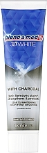Fragrances, Perfumes, Cosmetics Whitening & Deep Cleansing Toothpaste with Charcoal Extract - Blend-a-med 3D White