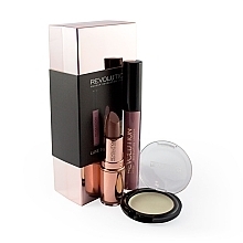 Fragrances, Perfumes, Cosmetics Set - Makeup Revolution Luxe Shade Blocks Gold