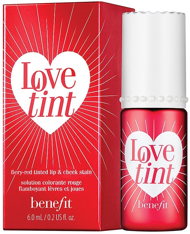 Tinted Lip & Cheek Stain - Benefit Cosmetics Lovetint Lip & Cheek Stain — photo N1