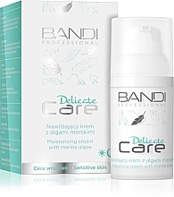 Fragrances, Perfumes, Cosmetics Moisturizing Face Cream with Marine Algae - Bandi Professional Delicate Care Moisturizing Cream