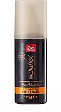 Strong Hold Hair Styling Spray 'Curls & Waves' - Wella Wellaflex Curls & Waves Stayling Spray — photo N1