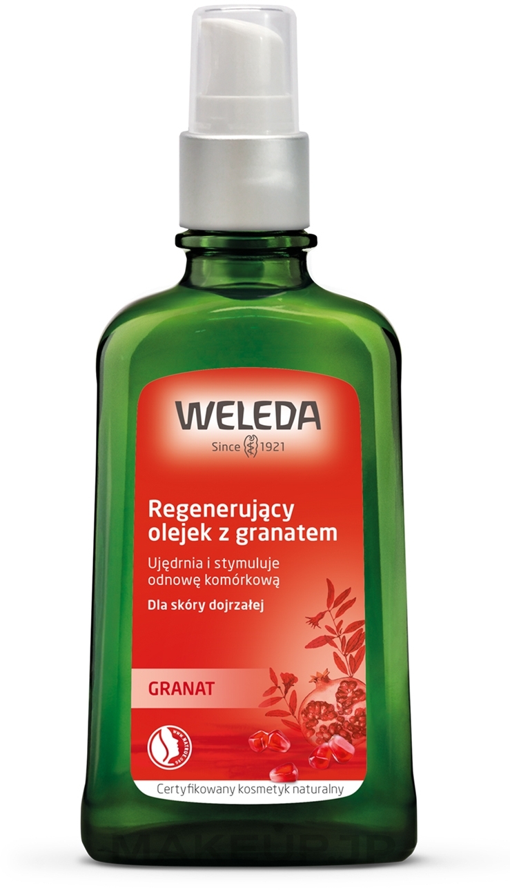Pomegranate Regenerating Body Oil - Weleda Pomegranate Regenerating Body Oil — photo 100 ml