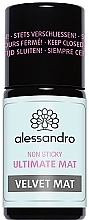 Fragrances, Perfumes, Cosmetics Matte No Wipe Top Coat - Alessandro International Ultimate Mat Non Sticky