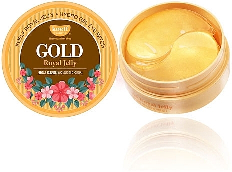 Gold & Royal Jelly Hydrogel Eye Patch - Petitfee & Koelf Gold & Royal Jelly Eye Patch — photo N1