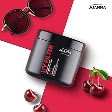 UV Filter Colored Hair Mask with Cherry Scent - Joanna Professional Protective Hair Mask UV Filter — photo N5