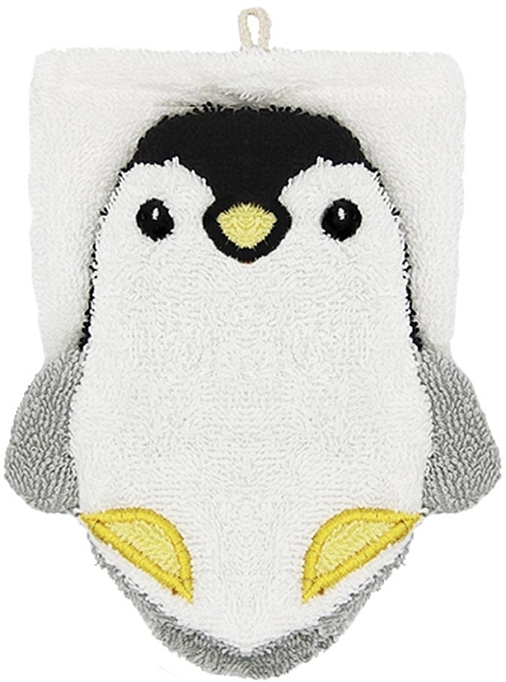 Kids Puppet Bath Sponge 'Philip Penguin' - Fuernis Wash Glove Philip Penguin — photo N1