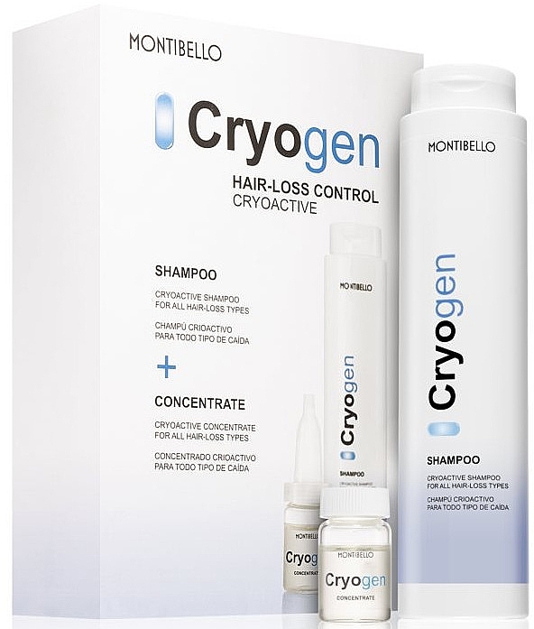 Set - Montibello Cryogen (shmp/300ml + h/conc/10x7ml) — photo N2