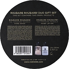 Noble Isle Rhubarb Rhubarb - Set (h/wash/250 ml + h/lot/250ml)  — photo N4