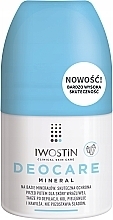 Antiperspirant for Sensitive Skin with Minerals - Iwostin Deocare Mineral Roll-On — photo N1