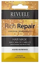 Fragrances, Perfumes, Cosmetics Replenish Hair Mask - Revuele Rich Repair Hair Mask