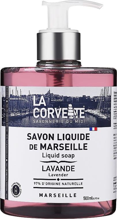 Liquid Soap "Lavande" - La Corvette Liquid Soap — photo N3