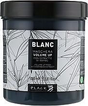 Volumizing Hair Mask - Black Professional Line Blanc Volume Up Mask — photo N2