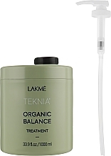 Intensive Moisturizing Mask for All Hair Types - Lakme Teknia Organic Balance Treatment — photo N1