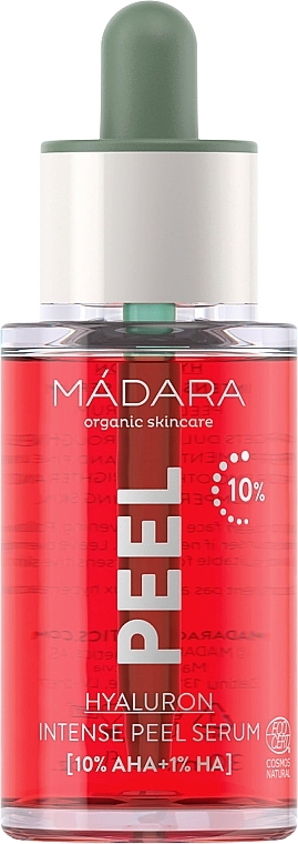 Peeling Serum with Hyaluronic Acid - Madara Cosmetics Peel Peel Hyaluron Intense Peel Serum — photo N2