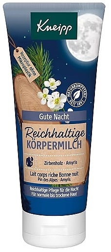 Body Lotion - Kneipp Good Night Rich Body Lotion — photo N1