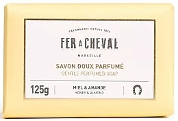 Marseille Gentle Perfumed Soap - Honey & Almond - Fer A Cheval Gentle Perfumed Soap Honey & Almond — photo N1