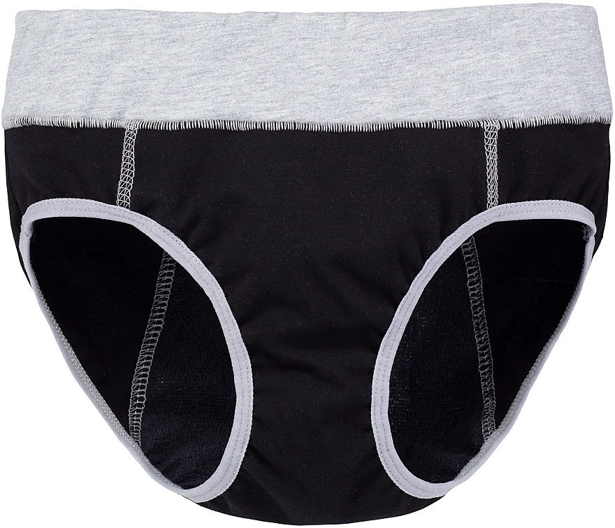 Women's Menstrual Panties "Sport +", black - BNB — photo N3