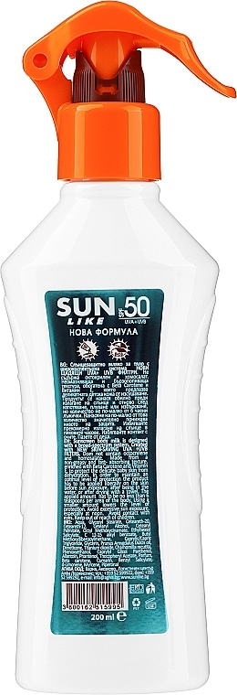 Sunscreen Spray-Milk for Kids - Sun Like Kids Sunscreen Spray Milk SPF 50 New Formula — photo N3